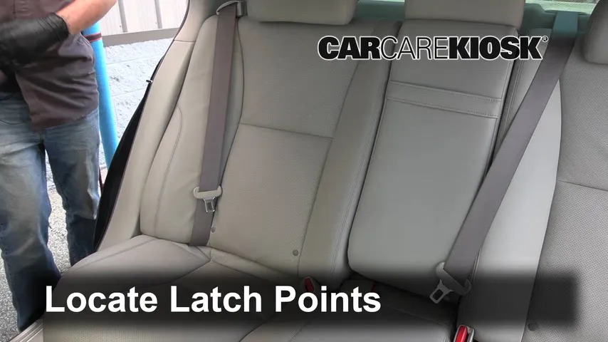 2008 Lexus LS460 4.6L V8 Car Seats Install